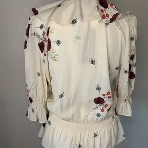 Joie Tops Joie Ottoline Blouse Top Size S Poshmark
